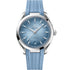 Seamaster Aqua Terra Steel On Blue Rubber Watch - 1