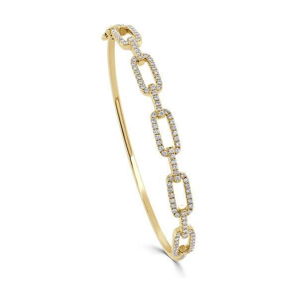 Diamond Link Bangle - 1