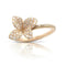 Giardini Segreti Petite Champagne Diamond Ring - 1