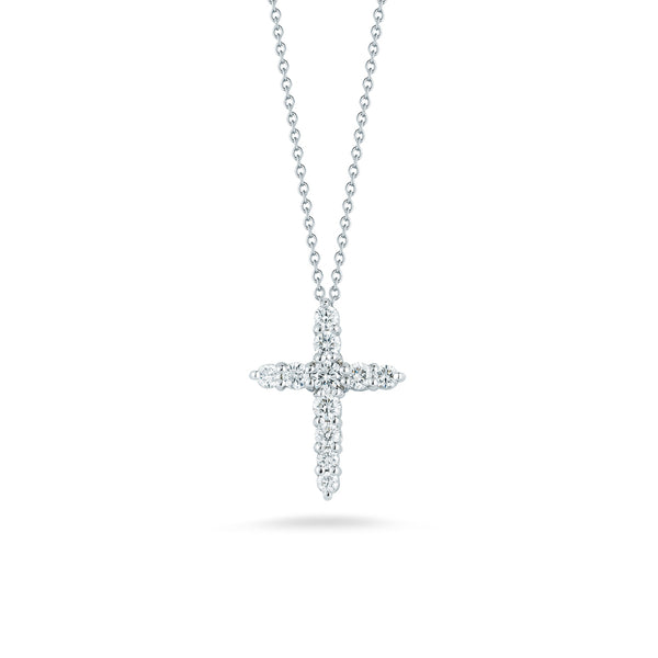 Cross Pendant With Diamonds - 1