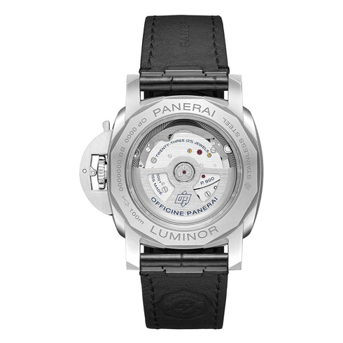 Luminor Quaranta Black Dial Bitempo Watch - 2