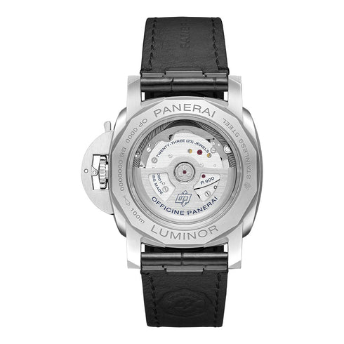 Luminor Quaranta White Dial Bitempo Watch - 2