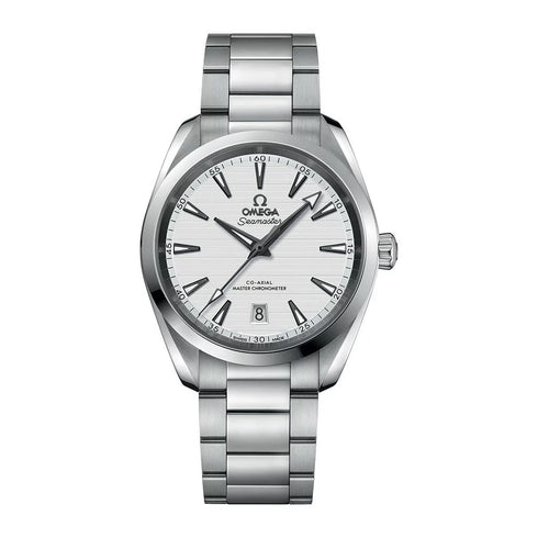 Aqua Terra 150M Co-Axial Master Chronometer 38mm Silver Dial Watch - 1