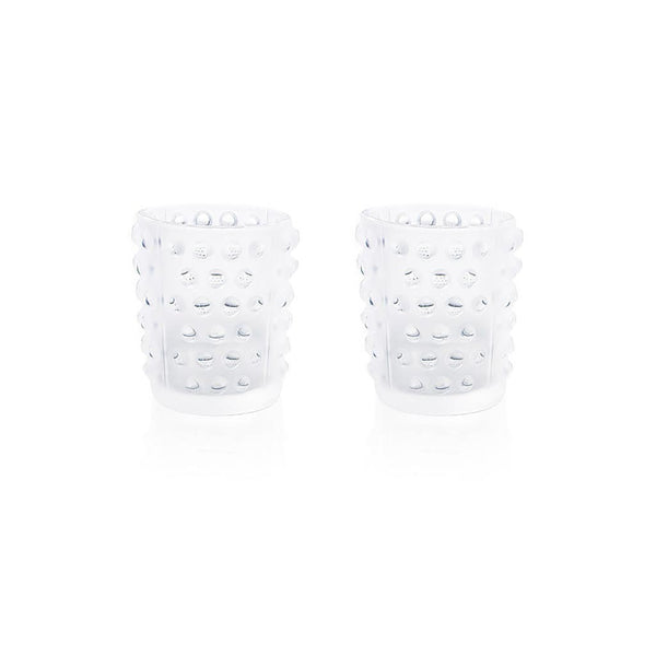 Set of 2 Mossi Votives Clear - 1