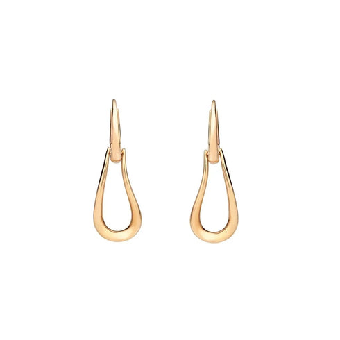 Fantina Gold Hoop Earrings - 1