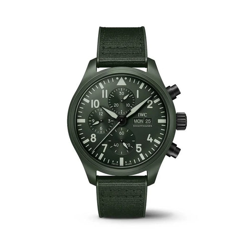 Pilots Chronograph Top Gun Edition Woodland Watch - 1