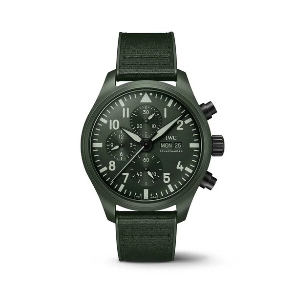 Pilots Chronograph Top Gun Edition Woodland Watch - 1