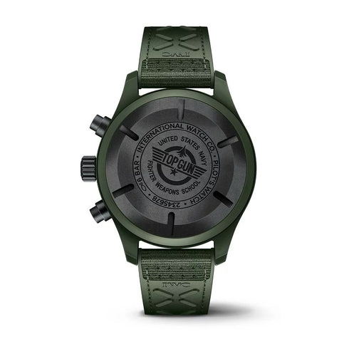 Pilots Chronograph Top Gun Edition Woodland Watch - 2