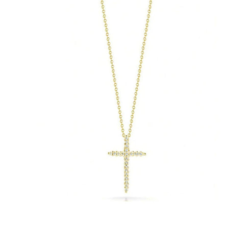 Tiny Treasure Diamond Cross Pendant - 1