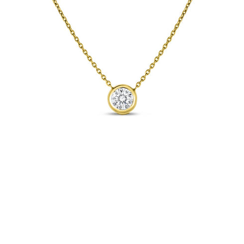 Diamonds By The Inch 0.19ct Bezel Set Necklace - 1