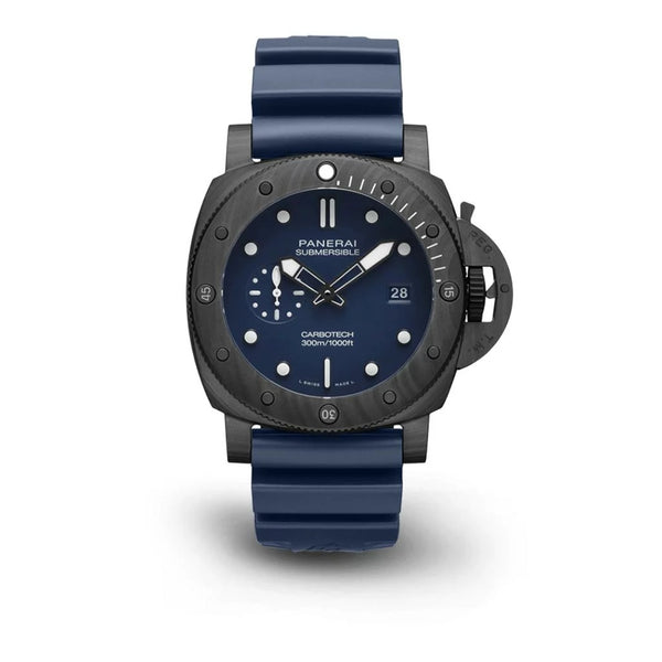 Panerai Submersible Quarantaquattro Carbotech BLU Abisso PAM01232 Watch - 1