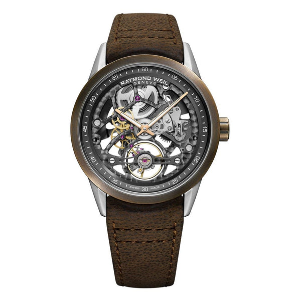 Freelancer Calibre RW1212 Skeleton Bronze Watch - 1