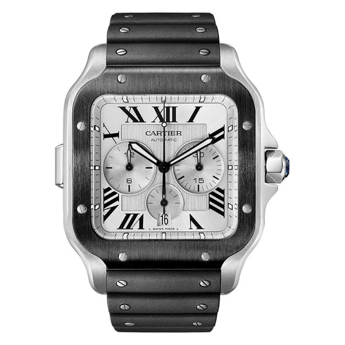 Santos de Cartier Chronograph Watch - 1