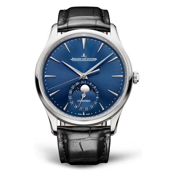 Ultra Thin Moon Blue Dial Watch - 1