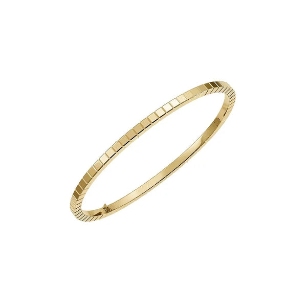 Ice Cube Gold Bangle - 1
