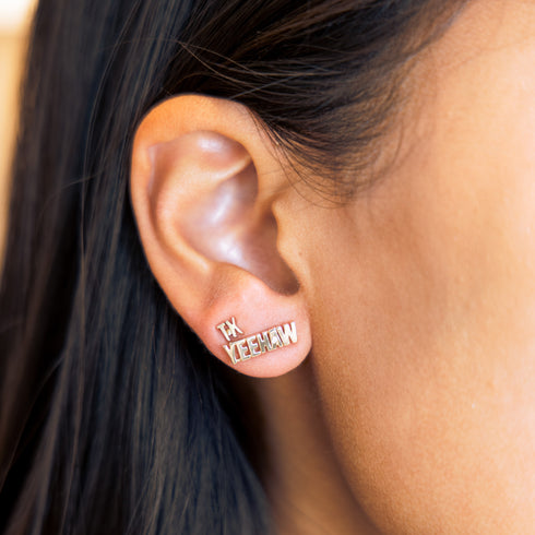 YEEHAW Single Stud Diamond Earring - 2