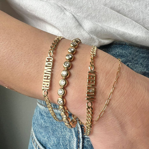 COWGIRL Curb Link Bracelet - 2
