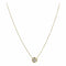 Delicati Gold And Diamond Pave Bead Pendant - 1