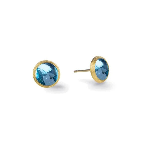 Blue Topaz Petite Studs - 1