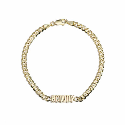 HOWDY Curb Link Bracelet - 1