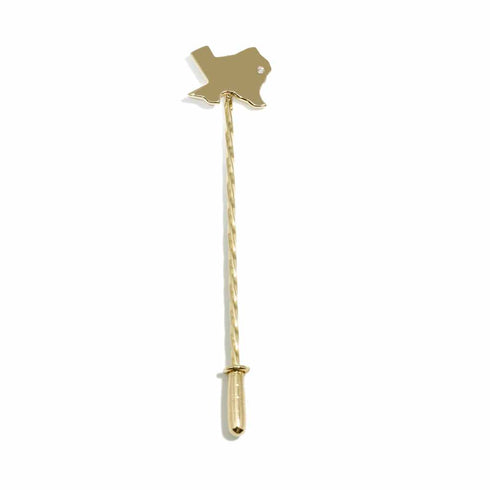Texas HTX Diamond Hat Pin - 1