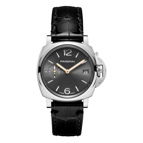 Luminor Due 38mm Anthracite Sun-Brushed Dial Watch - 1
