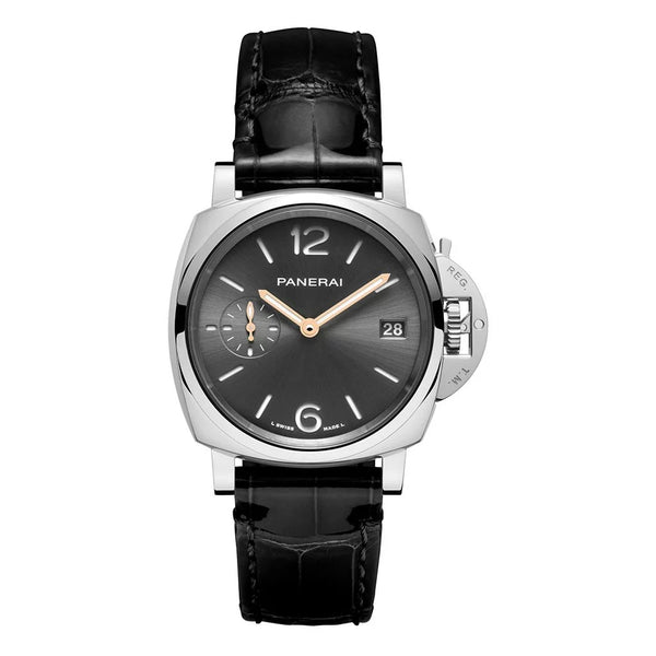 Luminor Due 38mm Anthracite Sun-Brushed Dial Watch - 1