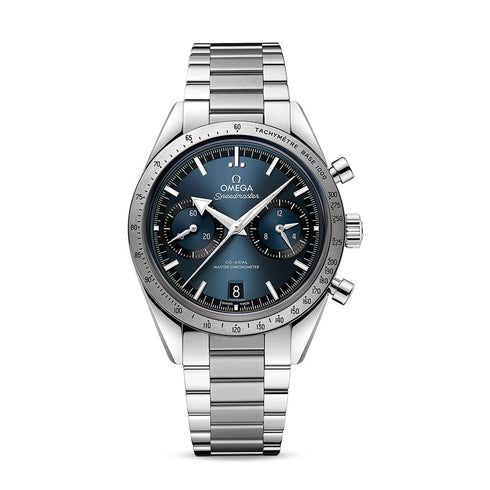 Speedmaster 57 Speedmaster Steel Blue Chronograph Watch - 2
