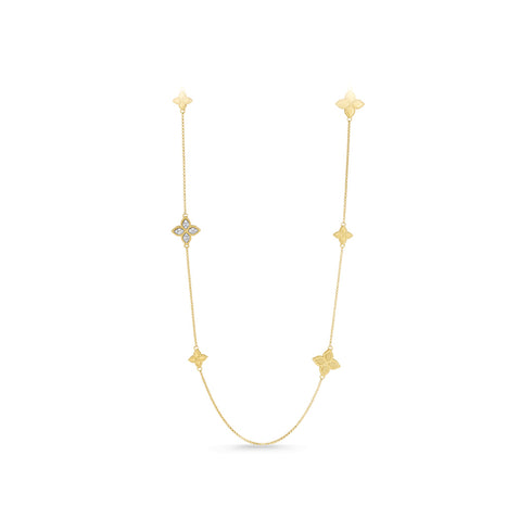 Station With Diamonds Necklace - 1