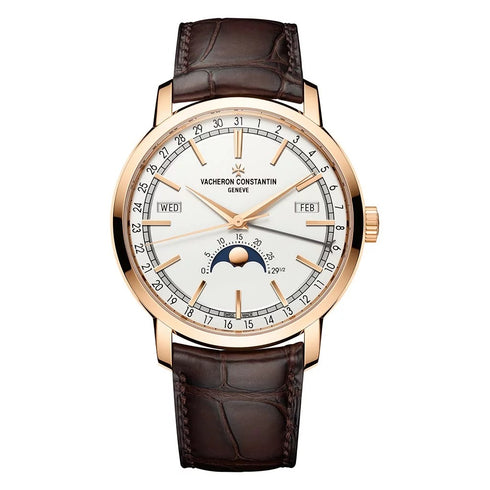 Traditionnelle Complete Calendar in Pink Gold Watch - 1