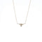 Petite Diamond Longhorn Pendant - 1