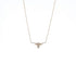 Petite Diamond Longhorn Pendant - 1