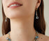Paradise Single-Strand Topaz Earrings and Diamond Accent - 2