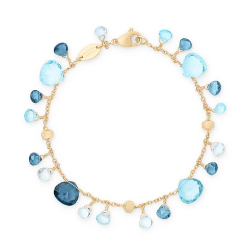 Paradise Mixed Topaz Single-Strand Bracelet - 1