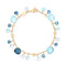 Paradise Mixed Topaz Single-Strand Bracelet - 1