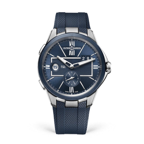 Blast Dual Time 42mm Stainless Steel Watch - 1