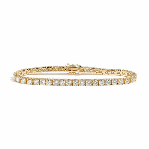 Round 4 Prong Diamond Tennis Bracelet - 1