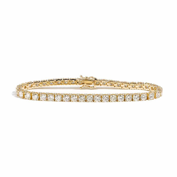 Round 4 Prong Diamond Tennis Bracelet - 1