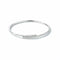 Round And Baguette Diamond Bangle - 1