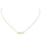 Yellow Gold Diamond Necklace Baby Move - 1