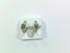 Emerald And Diamond Huggie Earrings - 1