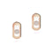 So Move Diamond Earrings in Yellow Gold - 2