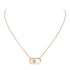 So Move Diamond Necklace in Yellow Gold - 2