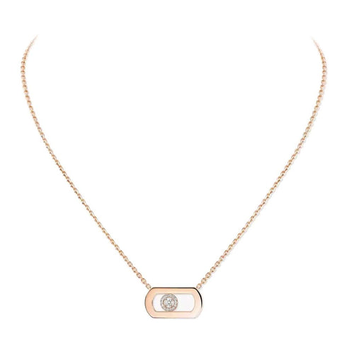 So Move Diamond Necklace in Yellow Gold - 1