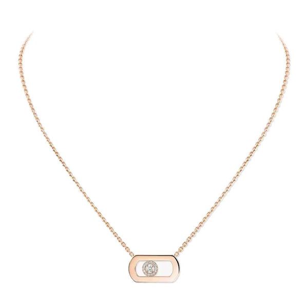 So Move Diamond Necklace in Yellow Gold - 1
