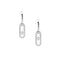 Move Link Diamond Earrings in Yellow Gold - 1
