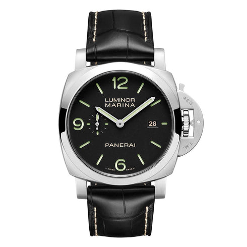 Luminor Marina Black Dial Watch - 1