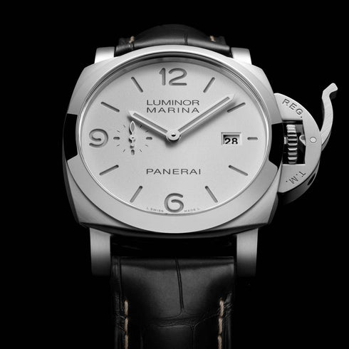 Luminor Marina White Dial Watch - 3