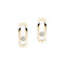 Move Uno Diamond Earrings in Yellow Gold - 1