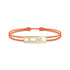 MESSIKA CARE(s) Diamond Orange Cord Bracelet in Yellow Gold - 1